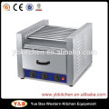With Big Drawer Electric Stainless Steel Hot Dog Grill Machine RG-9BW